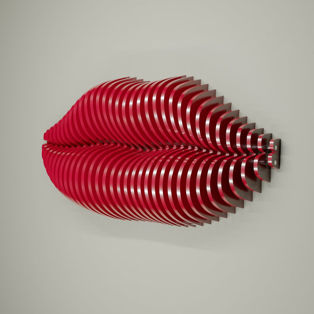 Parametric Wooden COOL LIPS