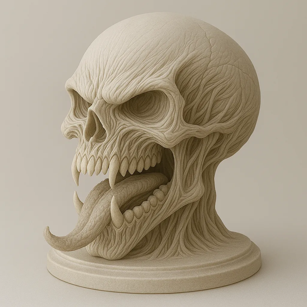 مجسم جمجمة 3D