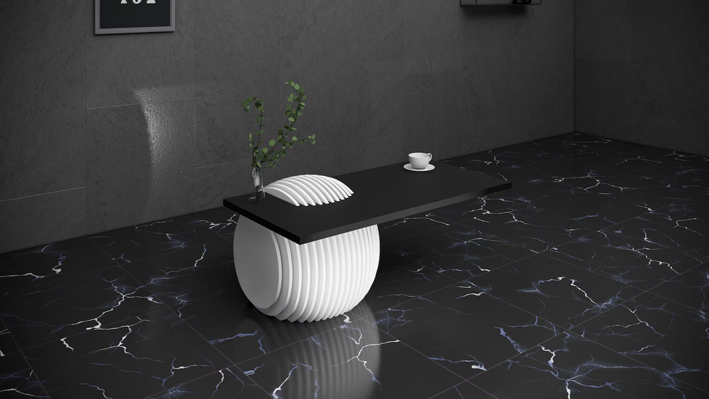 Parametric Design Table Plan Parametric Art Furniture Wooden Coffee Table - Handcrafted Cnc Router File for Woodworking