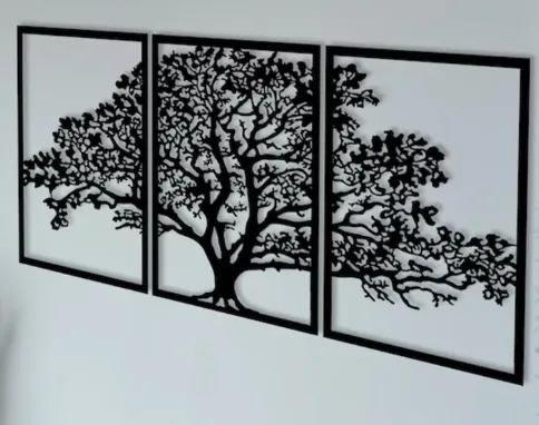 3pc. Tree WallArt 