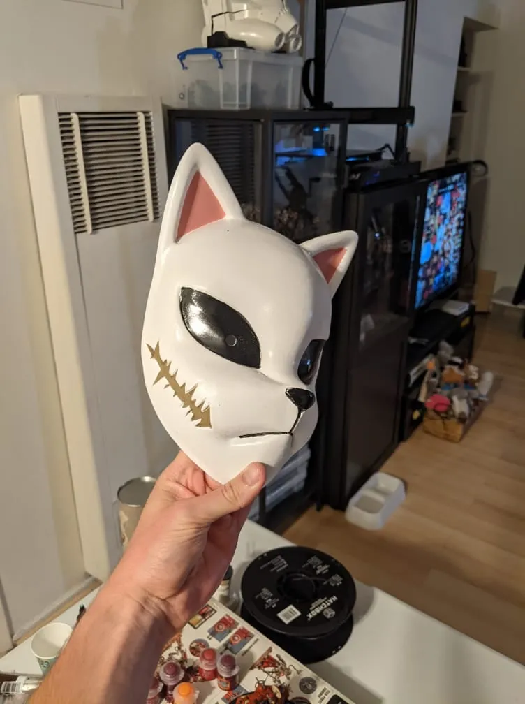 Sabito Mask with scar