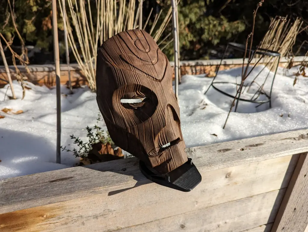 Skyrim Dragon Priest Wooden Mask