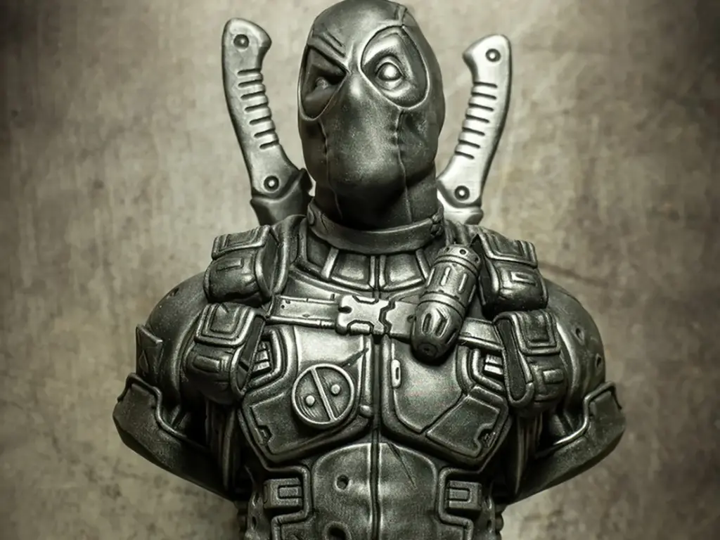 Deadpool Bust (Remastered Supportless Edition) (STL)