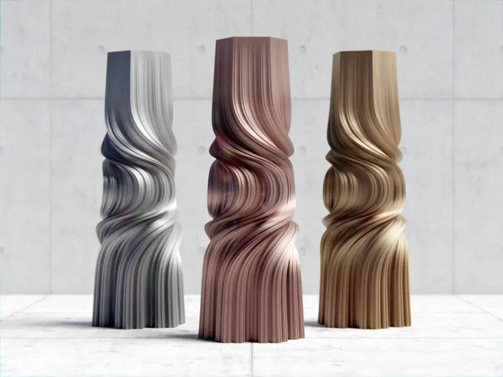 Extruded Fractal Flake