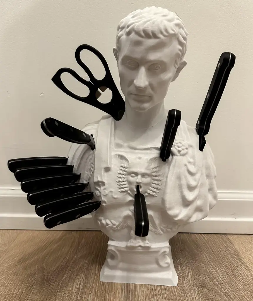 Julius Caesar Knife Block