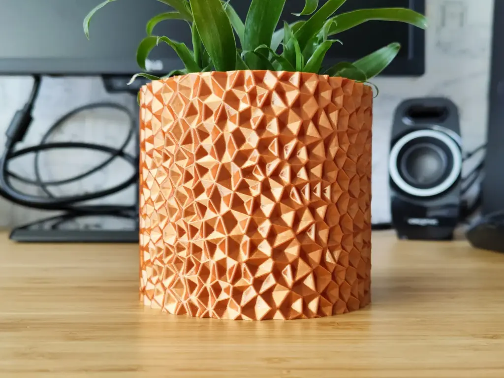 Pyrite Voronoi Pot and Planter - Vase mode design