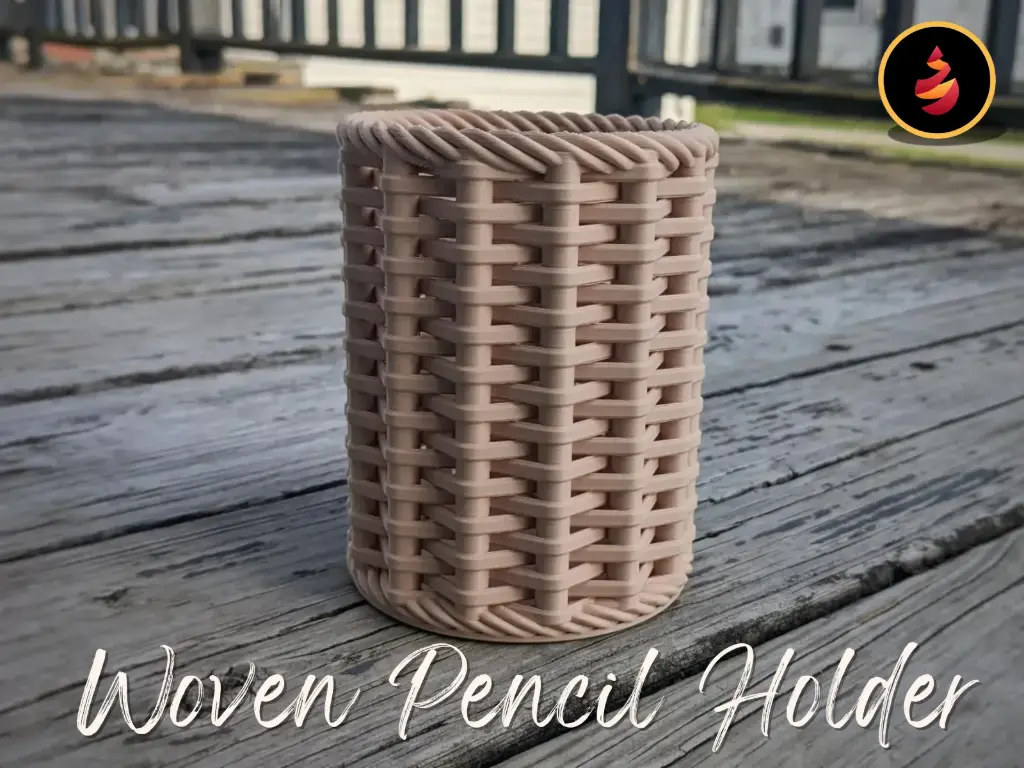 Woven Pencil Holder