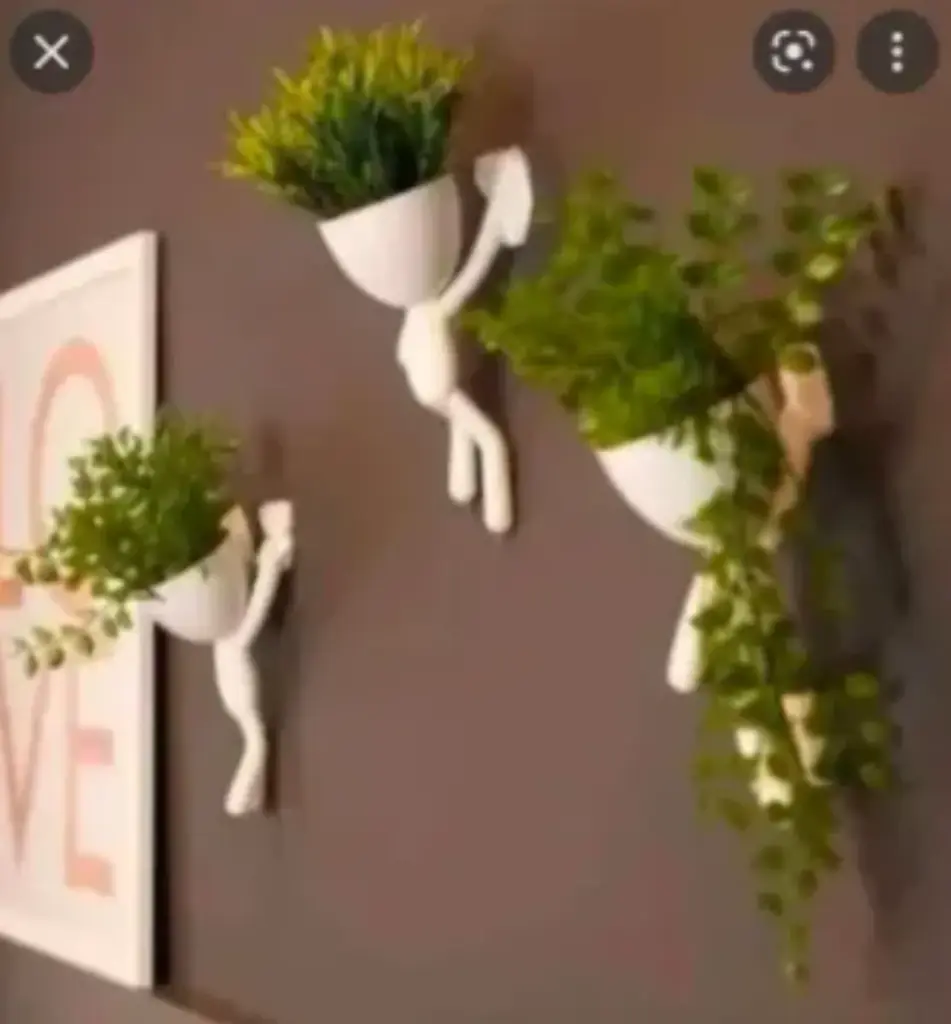 Macetas de pared
