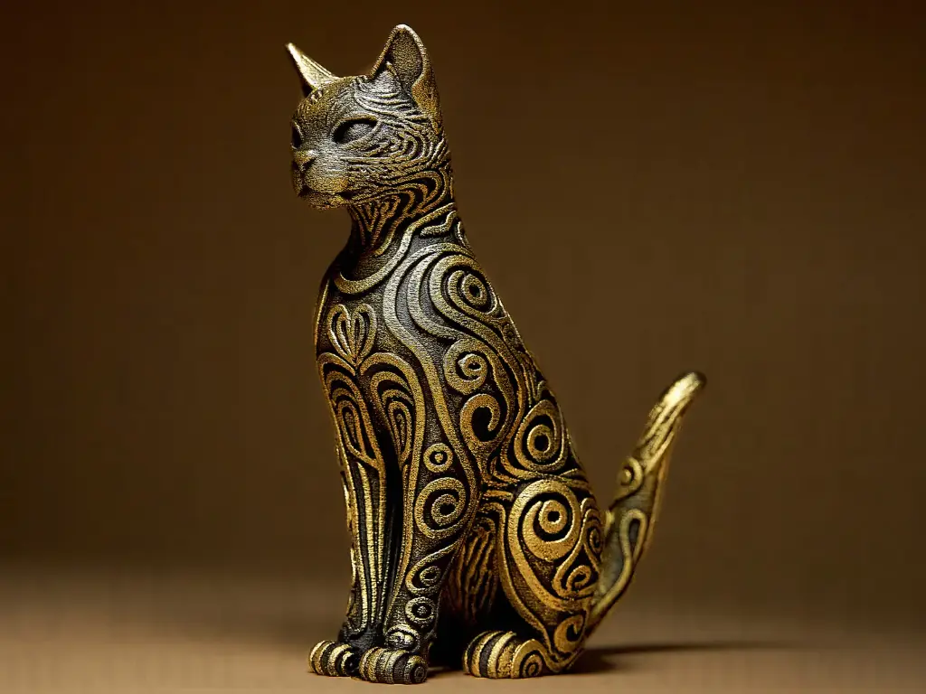 Designer CAT Sculpture