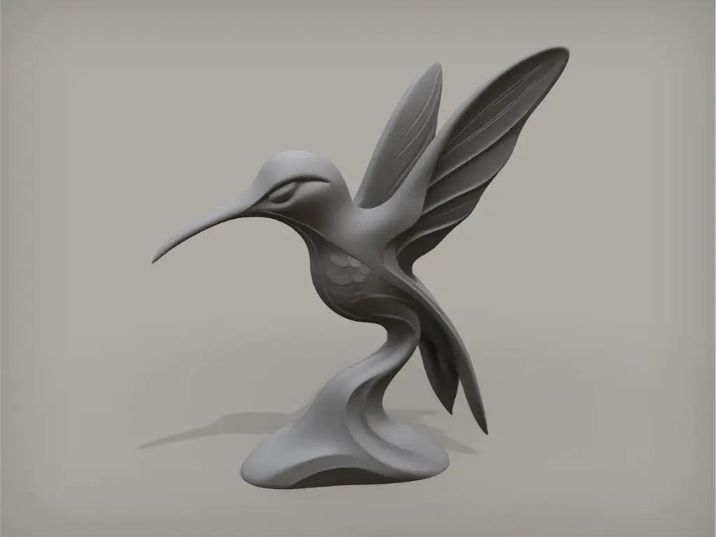 Humming-Bird Statue 