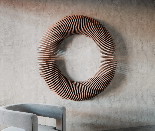 Parametric Wooden Wall Decor