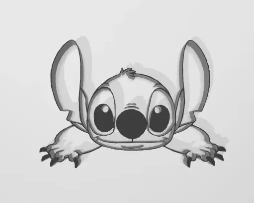 Stitch wall decoration 