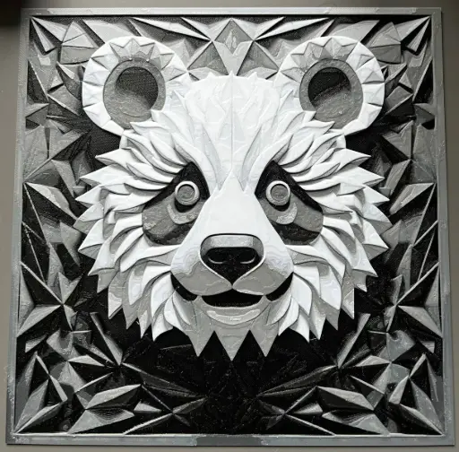 [Panda - Low Poly ] Panda - Low Poly 