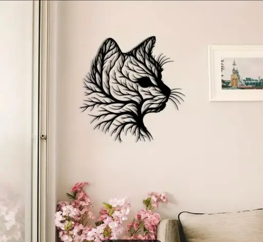 [NatureCat Wall Decor ] ديكور جداري - قط الشجرة