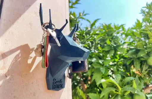 [Low poly deer - wall key hanger ] Low poly deer - wall key hanger 