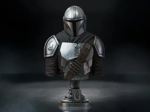 [The Mandalorian Bust] مجسم فني حديث