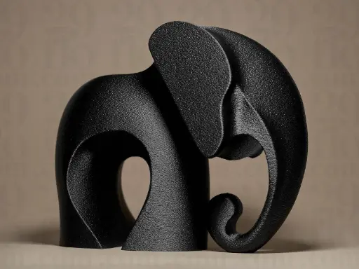 [Modern Elephant Figurine] Skull Hoody Boy