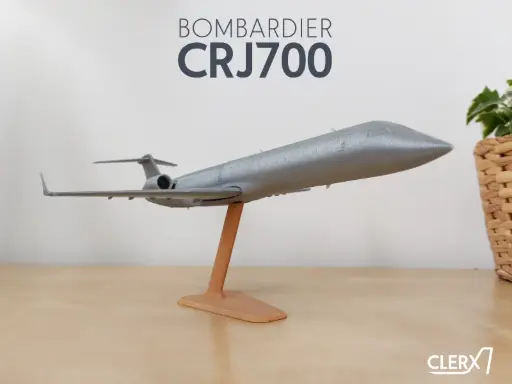 [Bombardier CRJ700 - 1:100] مجسم طائرة CRJ700