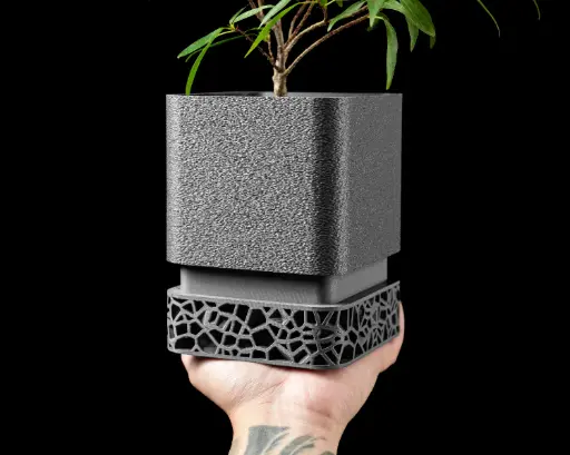 [Vori Square Planter by MODERN MACHINE] مزهرية مربعة