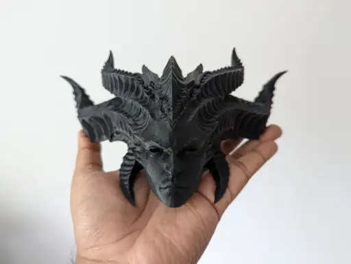 [Official Diablo IV Lilith Head ] مجسم راس ديابلو