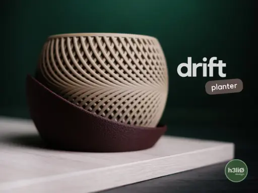 [drift · planter] مزهرية عصرية