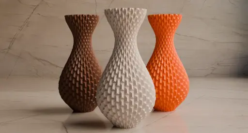 [vase with rectangular pattern ] vase with rectangular pattern 