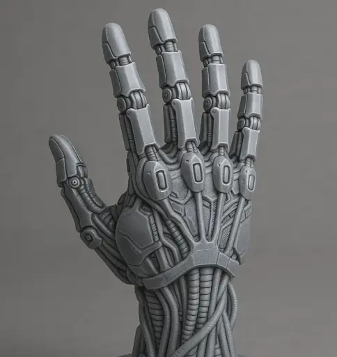 [Cybernetic Hand Sculpture ] مجسم على شكل يد