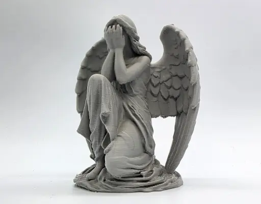 Kneeling Weeping Angel Statue 