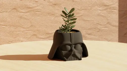 [Cute Darth Vader - Star Wars Pot Plant] وعاء نباتي على شكل ستار وورز