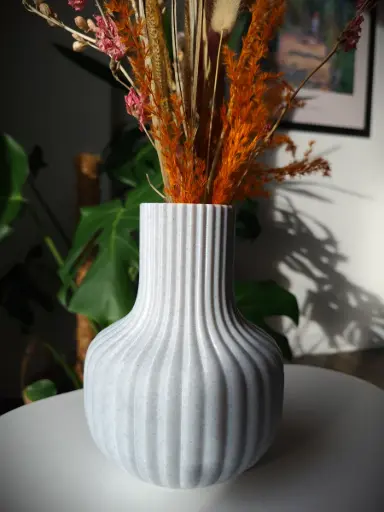 [Vase (Vase-mode available)] مزهرية فلو